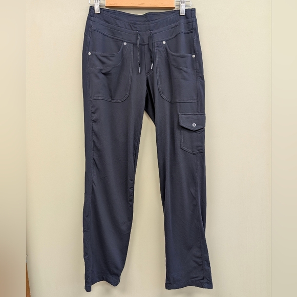 Kuhl Women's Mova Black Knit Straight Leg Pants Size 4 Reg - Picture 5 of 11